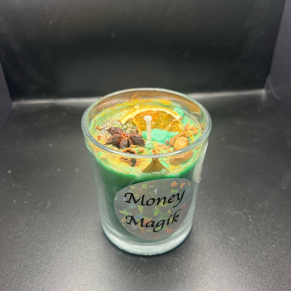 7oz 1 Wick Money Magik attract money candle